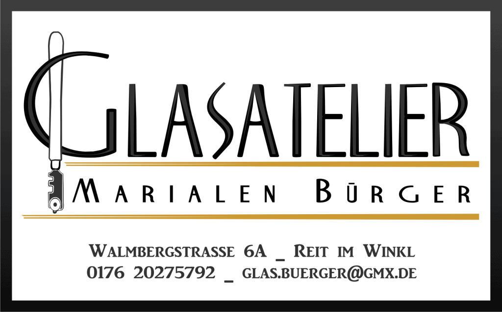 Logo Glasatelier Bürger - Ferienwohnungen Wolfenstetter in Reit im Winkl